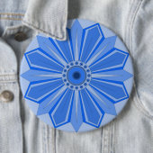 花柄のボタン 缶バッジ (インサイチュ)