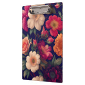 花柄の壁紙 クリップボード (左)