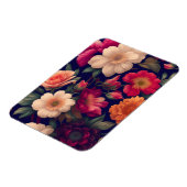 花柄の壁紙 マグネット (左側)