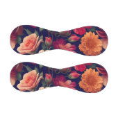 花柄の壁紙 野球ボール (パネル)