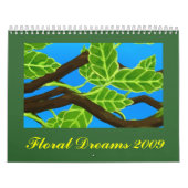 花柄の夢2009年 カレンダー (カバー)