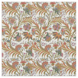 花柄の綿織物 ファブリック