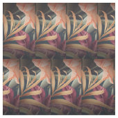 花柄の綿織物 ファブリック (見本)