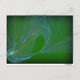 花柄の良い ポストカード