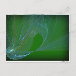 花柄の良い ポストカード