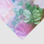 花柄の色彩の鮮やかな花のティッシュペーパー 薄葉紙 (詳細)