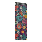 花柄の花束カラフル タンブラー (回転右)