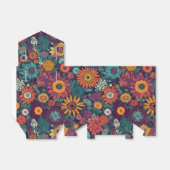 花柄の花束カラフル フェイバーボックス (折り畳みなし)