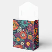 花柄の花束カラフル フェイバーボックス (オープン)