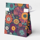 花柄の花束カラフル フェイバーボックス (裏面サイド)