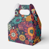 花柄の花束カラフル フェイバーボックス (裏面サイド)