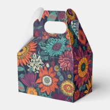 花柄の花束カラフル