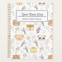 花柄の花束カラフル プランナー手帳