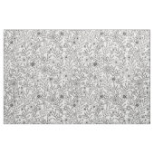 花柄の落書きの着色 ファブリック (ファットクウォーター)