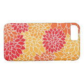 花柄の電話ケース Case-Mate iPhoneケース (裏面(横))