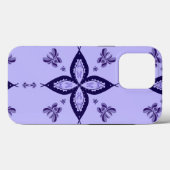 花柄のApple iPhoneケース Case-Mate iPhoneケース (裏面 (横))