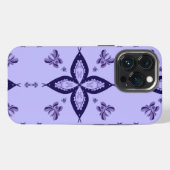 花柄のApple iPhoneケース iPhone 13 Proケース (裏面横)