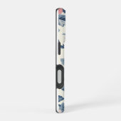 花柄のiPhoneケース iPhone 16ケース (右側面)