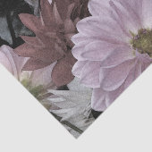 花柄はダリアの庭の花のティッシュペーパーを抽出します 薄葉紙 (詳細)