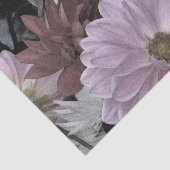 花柄はダリアの庭の花のティッシュペーパーを抽出します 薄葉紙 (詳細)