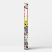 花柄は裏地に継ぎ目のない花柄、パテ Case-Mate iPhoneケース (裏面 / 左)