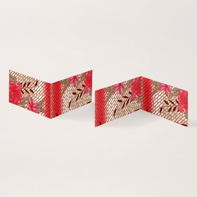 花柄を特徴とする複雑な織物デザイン (内部&外部)