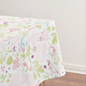 花柄を表示するパターン テーブルクロス (インサイチュ)