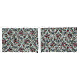 花柄カラフルトレンディー花離れ類 枕カバー