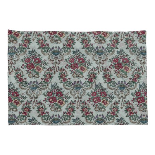 花柄カラフルトレンディー花離れ類 枕カバー (裏面-右)