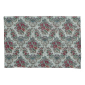 花柄カラフルトレンディー花離れ類 枕カバー (正面左)