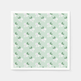 花柄カントリー スタンダードカクテルナプキン