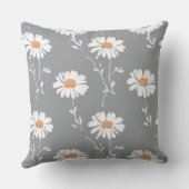 花柄クッション枕 クッション (裏面)