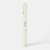 花柄スマホケースデザイン iPhone 16ケース (左側面)