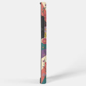 花柄スマホケース SAMSUNG GALAXYケース (右側面)