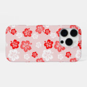 花柄スマートフォンケース iPhoneケース (裏面横)
