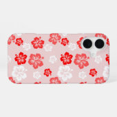 花柄スマートフォンケース iPhone 16ケース (裏面横)