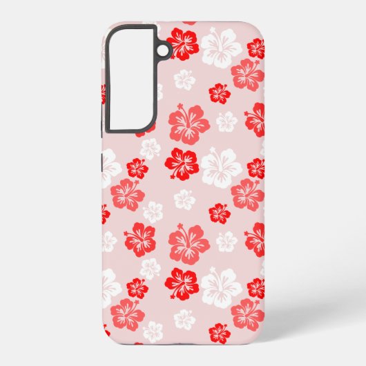 花柄スマートフォンケース SAMSUNG GALAXYケース (裏面)