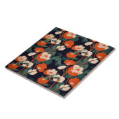 花柄タイル タイル (側面)