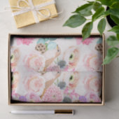 花柄ティッシュペーパー 薄葉紙 (ギフト)