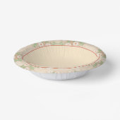 花柄デザイナー紙丼 ペーパーボウル (傾斜あり)