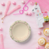 花柄デザイナー紙丼 ペーパーボウル (パーティー)