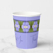 花柄デザイナー 紙コップ (右)