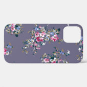 花柄デザインの絵柄 Case-Mate iPhoneケース (裏面 (横))