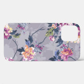 花柄デザイン織図絵画 Case-Mate iPhoneケース (裏面 (横))