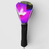 花柄ドライバカバー ゴルフヘッドカバー (正面)