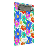 花柄ノート ミニクリップボード (アングル)