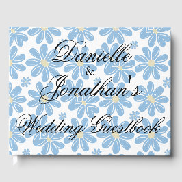 花柄パターン - オーダーメイド ウェディング ゲストブック