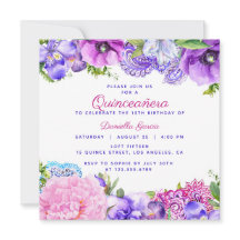 花柄パープルペイズリー モダン キンセアニエラ