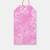 花柄ビクトリアン ブライダルシャワー サンクス ギフトタグ (裏面)