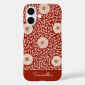 花柄ビンテージ iPhone / iPad カバー (裏面)